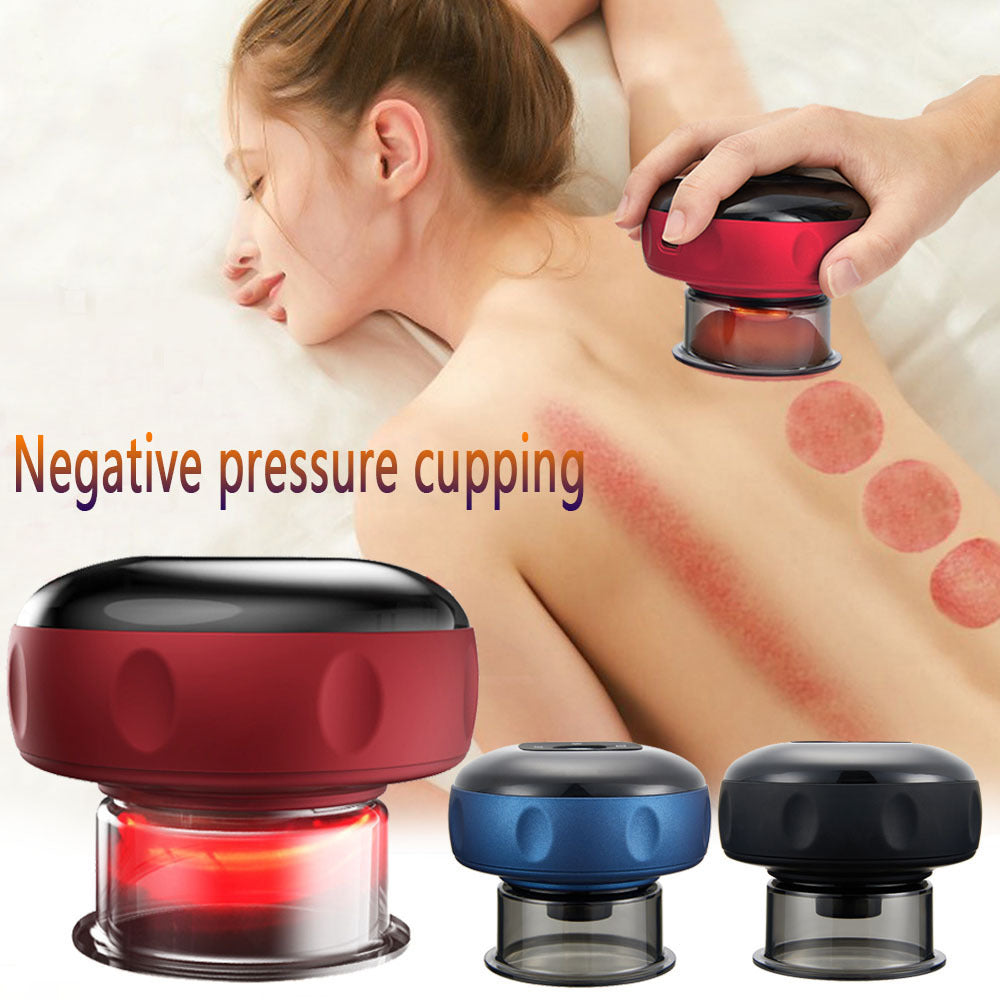 Electric Vacuum Cupping Massager – Slimming, Circulation & Pain Relief