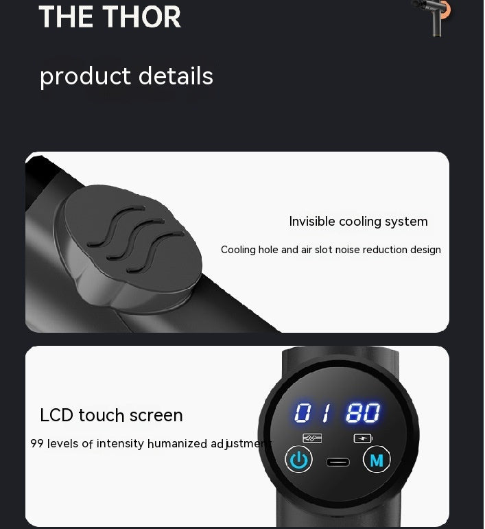 Massage Gun – Relieve Stiffness, Stress & Pain