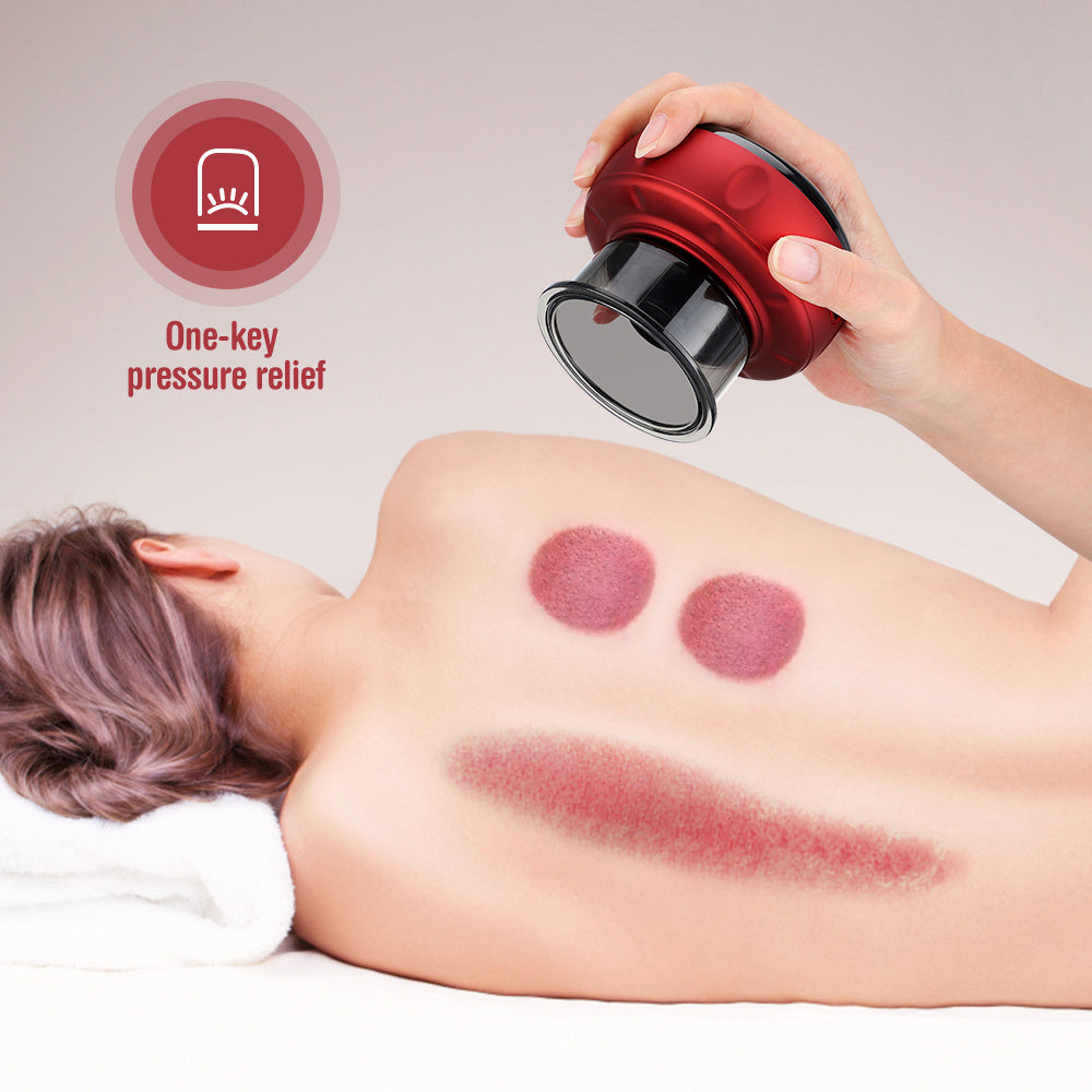 Electric Vacuum Cupping Massager – Slimming, Circulation & Pain Relief