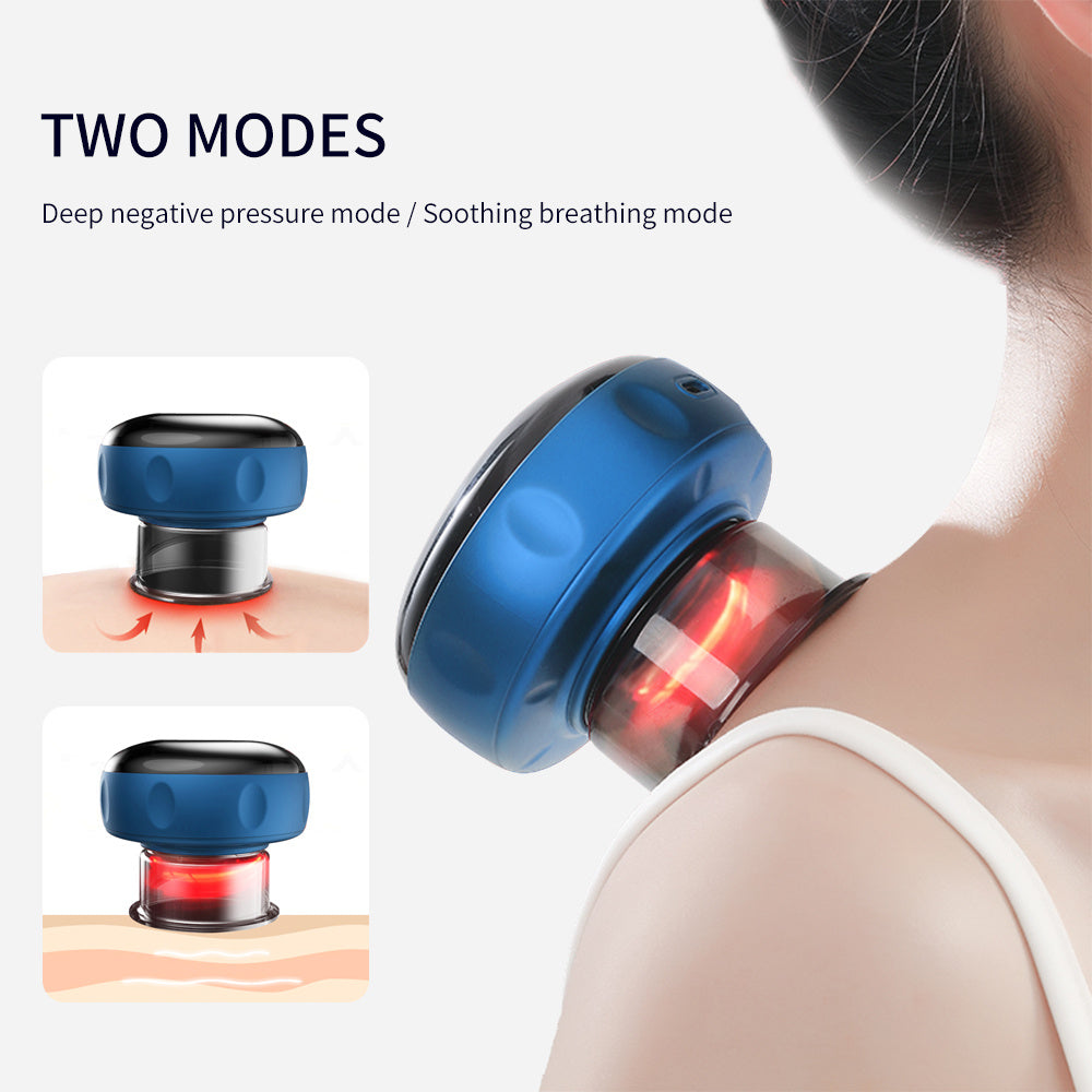 Electric Vacuum Cupping Massager – Slimming, Circulation & Pain Relief