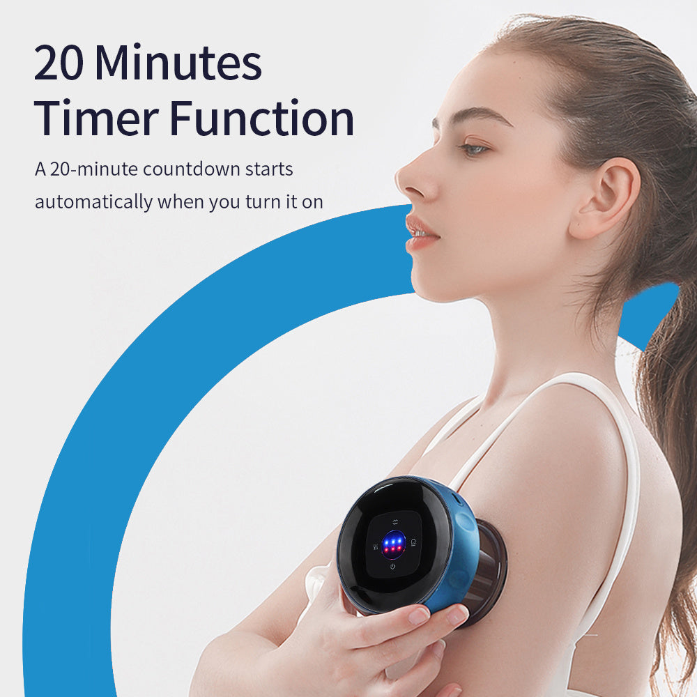 Electric Vacuum Cupping Massager – Slimming, Circulation & Pain Relief