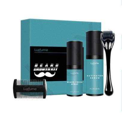 Beard Growth Serum Set – Thicker, Fuller, Healthier Beard