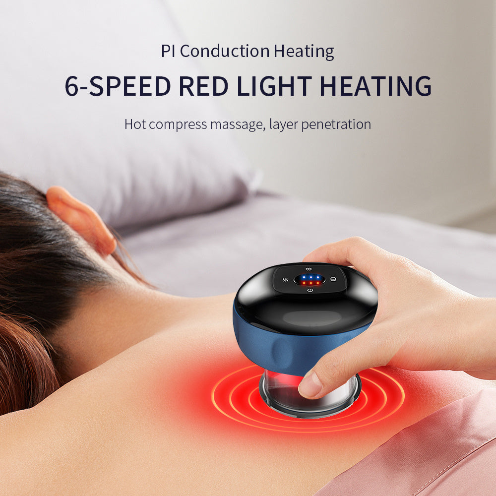 Electric Vacuum Cupping Massager – Slimming, Circulation & Pain Relief