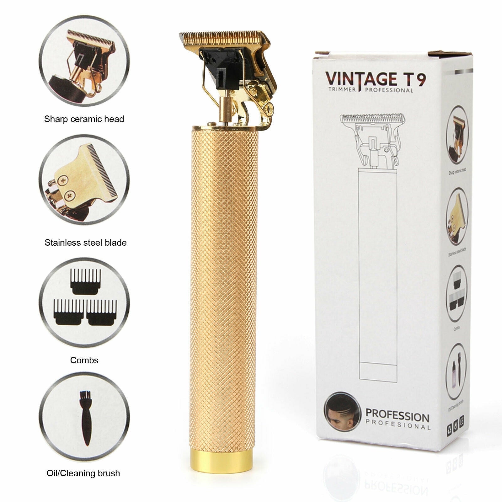 Beard & Hair Trimmer – Precise, Clean, Portable & Rechargeable